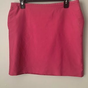 Hot Pink mini Loft by Ann Taylor Mini Skirt with lining size 10p